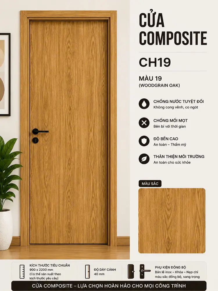 Cửa Composite CH19