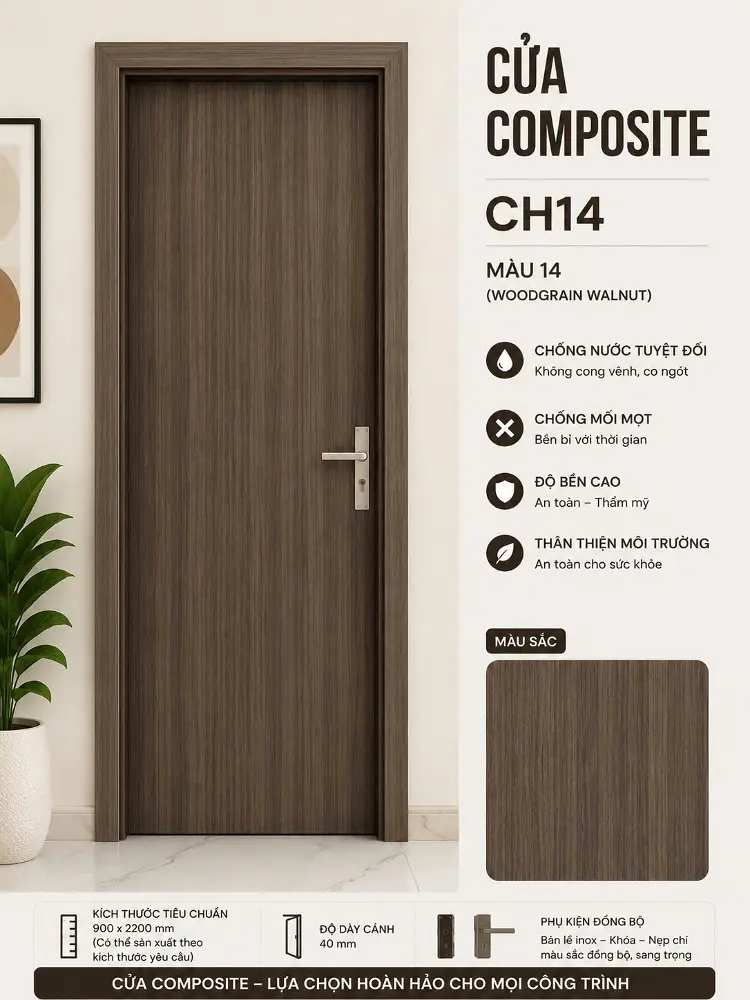 Cửa Composite CH14