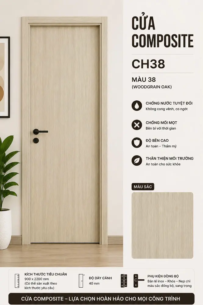 Cửa Composite CH38