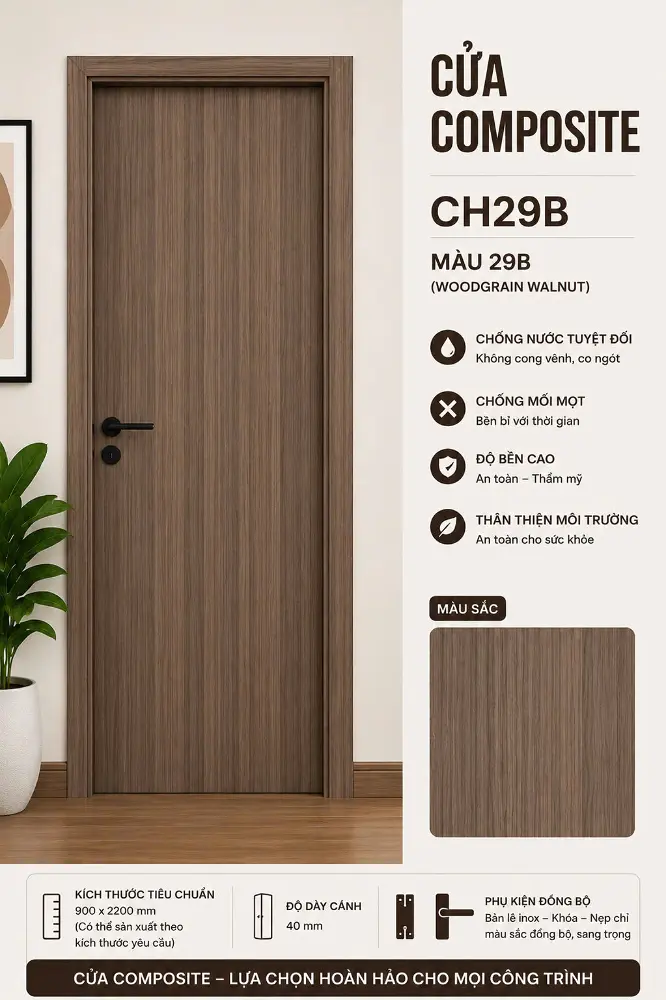 Cửa Composite CH29B