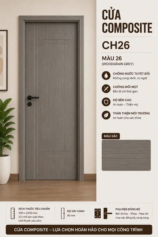 Cửa Composite CH26
