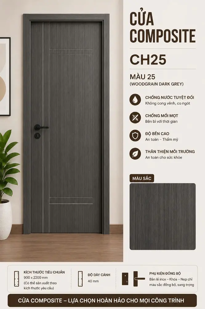 Cửa Composite CH25
