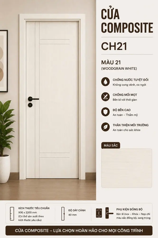 Cửa Composite CH21