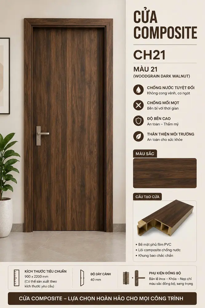 Cửa Composite CH22