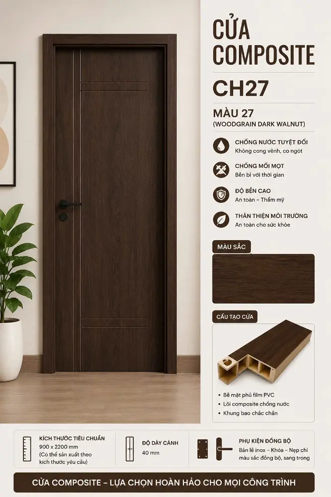 Cửa Composite CH27